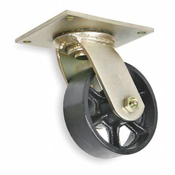 GRAINGER APPROVED Standard Plate Caster Swivel 1200 lb., 1NVH4
