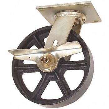 GRAINGER APPROVED Standard Plate Caster Swivel 1200 lb., 1NVH5