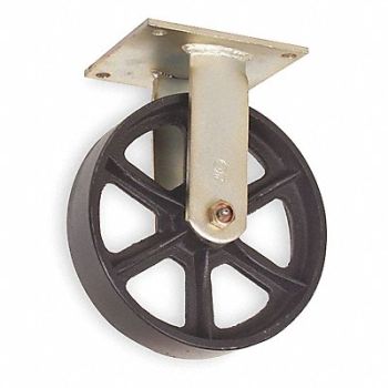 GRAINGER APPROVED Standard Plate Caster Rigid 1200 lb., 1NVH6