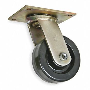 GRAINGER APPROVED Standard Plate Caster Swivel 1000 lb., 1NVK7