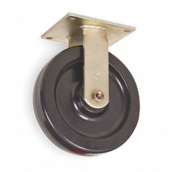 GRAINGER APPROVED Standard Plate Caster Rigid 1200 lb., 1NVL6