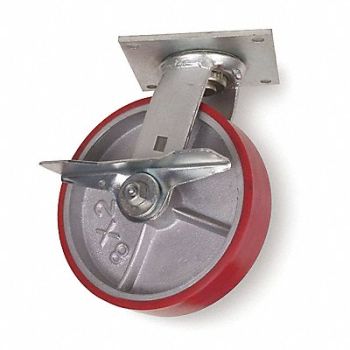 GRAINGER APPROVED Standard Plate Caster Swivel 1200 lb., 1NVN5