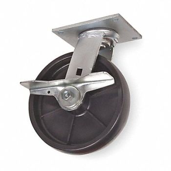 GRAINGER APPROVED Standard Plate Caster Swivel 1000 lb., 1NVP5