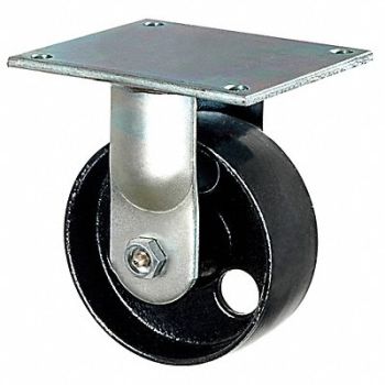 GRAINGER APPROVED Standard Plate Caster Rigid 1200 lb., 1NVP9