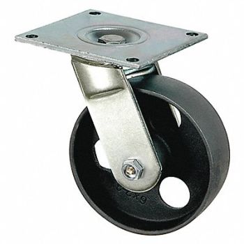 GRAINGER APPROVED Standard Plate Caster Swivel 1200 lb., 1NVR1