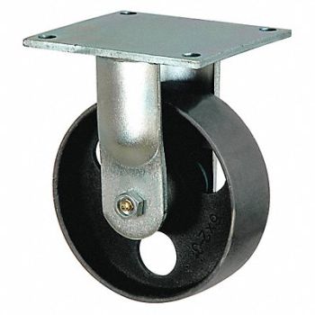 GRAINGER APPROVED Standard Plate Caster Rigid 1200 lb., 1NVR3