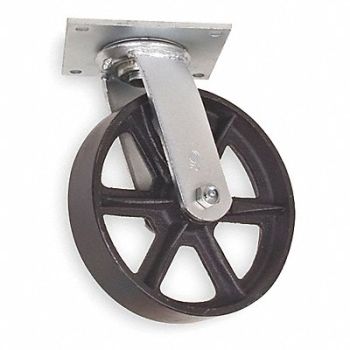 GRAINGER APPROVED Standard Plate Caster Swivel 1200 lb., 1NVR4