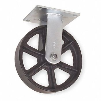 GRAINGER APPROVED Standard Plate Caster Rigid 1200 lb., 1NVR6
