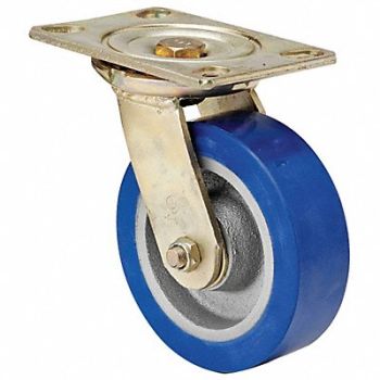 GRAINGER APPROVED Standard Plate Caster Swivel 1750 lb., 1NVR9