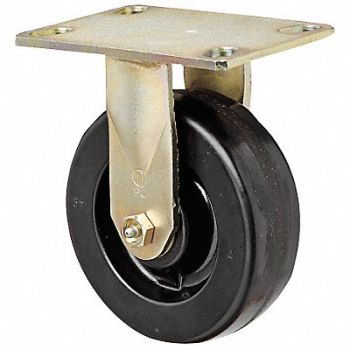 GRAINGER APPROVED Standard Plate Caster Rigid 1200 lb., 1NVT7