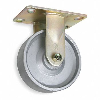 GRAINGER APPROVED Standard Plate Caster Rigid 1750 lb., 1NVU5