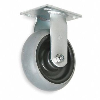 GRAINGER APPROVED Standard Plate Caster Rigid 675 lb., 1NWH2