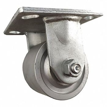 GRAINGER APPROVED Standard Plate Caster Rigid 700 lb., 1NWL1