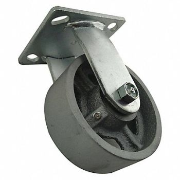 GRAINGER APPROVED Standard Plate Caster Rigid 1000 lb., 1NWL3