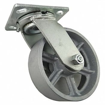 GRAINGER APPROVED Standard Plate Caster Swivel 1200 lb., 1NWL6