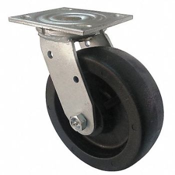 GRAINGER APPROVED Standard Plate Caster Swivel 1200 lb., 1NWN7