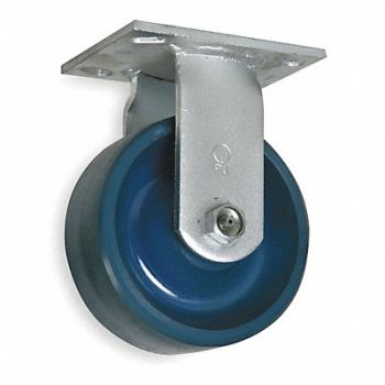 GRAINGER APPROVED Standard Plate Caster Rigid 1200 lb., 1NWP7