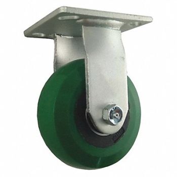 GRAINGER APPROVED Standard Plate Caster Rigid 1000 lb., 1NWP3