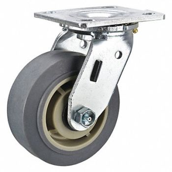 GRAINGER APPROVED Standard Plate Caster Swivel 500 lb., 1NWR5