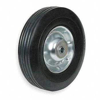 GRAINGER APPROVED Semipneumatic Wheel 10 300 lb., 1NWZ1