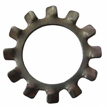 GRAINGER APPROVED Ext TthLk #4 StnlsStl 0.26x0.018in 100PK, 1NY46