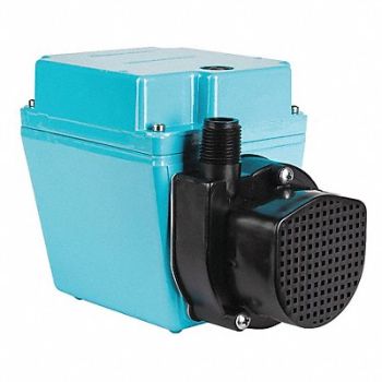 LITTLE GIANT Pump 7 in L 4-1/2 in W 5-1/2 in H, 1P322