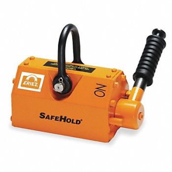ERIEZ Lifting Magnet 750 lb Cap 7-3/4 L, 490P79