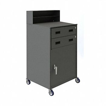 DURHAM MFG Cabinet 48 x23 x20 Gray Mbl, 1PB38