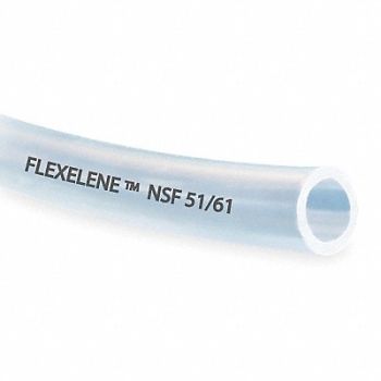 ELDON JAMES Tubing 1 IDx1 1/4 In OD 100 Ft Natural, 1PCU3