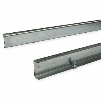 ASHLAND CONVEYOR Guard Rail 90Deg 30InRad 36BF 2 Rails, 1PDL1