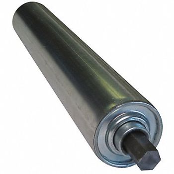 ASHLAND CONVEYOR Conveyor Roller Steel 20 BF, 24K797