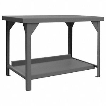 DURHAM MFG Workbench Steel 48 W 30 D 34-1/4 H, 1PE52