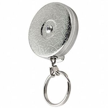KEY-BAK Key Reel 24 In Stainless Steel Chain, 1PGP6