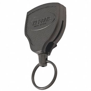 KEY-BAK Key Reel 48 In Kevlar(R) Cord Belt Clip, 1PGP7