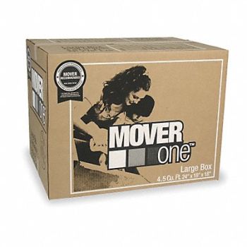 GRAINGER APPROVED Printed Moving Box 24x18x18 in, 1PJZ5