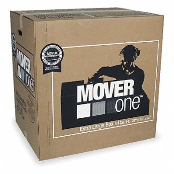 GRAINGER APPROVED Printed Moving Box 24x18x24 in, 1PJZ6