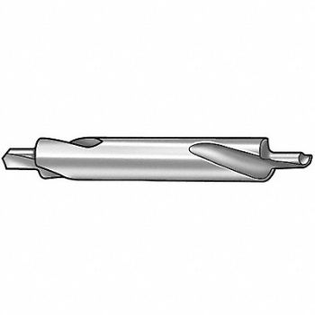GRAINGER APPROVED Drill/Countersink Bit 1/8 In Dx2 In L, 1PMA4