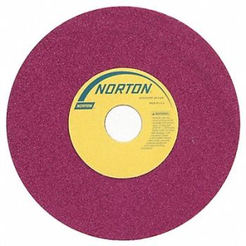 NORTON Grinding Wheel T1 8x1/2x1.25 AO 46G PK5, 1PNA1