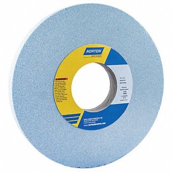 NORTON Grinding Wheel T1 10x1x3 CA 46G Med Blue, 1PNA8