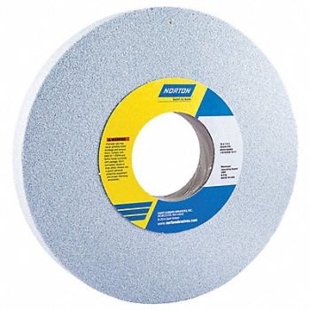 NORTON Grinding Wheel T1 10x1x3 CA 46G Med Blue, 1PNA9