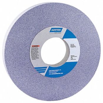 NORTON Grinding Wheel T1 10x1x3 AO 60G Med Prpl, 1PNB3