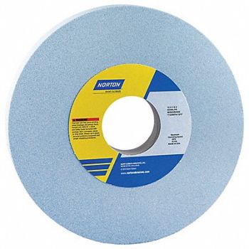 NORTON Grinding Wheel T1 12x1x3 CA 60G Med Blue, 1PNB5