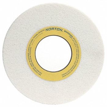 NORTON Grinding Wheel T1 14x1-1/2x5 AO 46G Wht, 1PNJ1