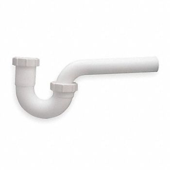 GRAINGER APPROVED P Trap Plastic Pipe 1 1/2 x 1 1/4 In, 1PNX7