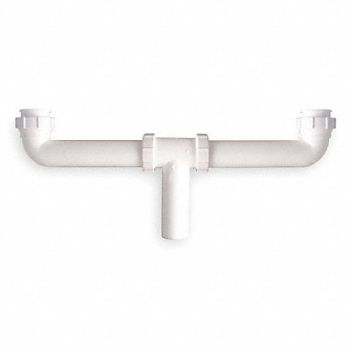 GRAINGER APPROVED Center Outlet Waste Pipe Dia 1 1/2 In, 1PNY4