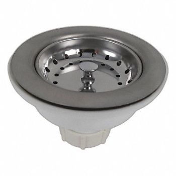 GRAINGER APPROVED SinkStrainer D3-1/2 to4 Plastic SS SS, 1PPF7