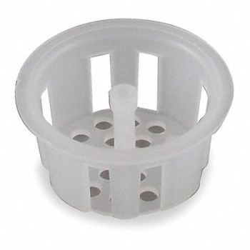 GRAINGER APPROVED DrainStrainer D1-1/2 Plastic Clear, 1PPG3