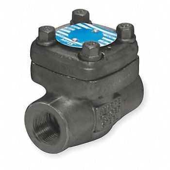 GRAINGER APPROVED Piston Check Valve Carbon Steel 2 FNPT, 1PPL7