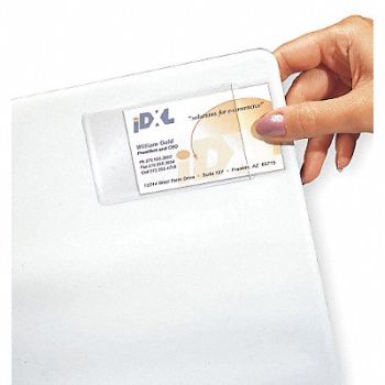 C-LINE PRODUCTS Business Card Holder 3-1/2 In H PK10, 1PRP1