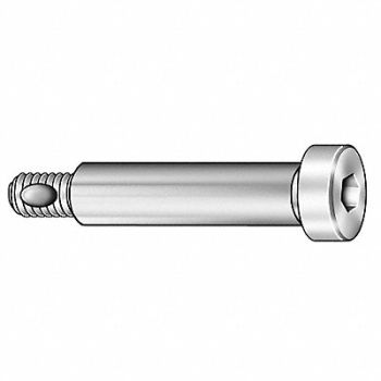 GRAINGER APPROVED ShldrScrw AlyStl M6-1 13mmHdDia PK5, 6EY44
